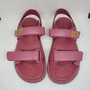 Dior Pink Dad Sandals